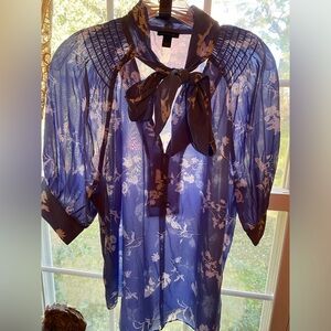 Ann Taylor Blouse - CUTE! 💕 Sz L regular